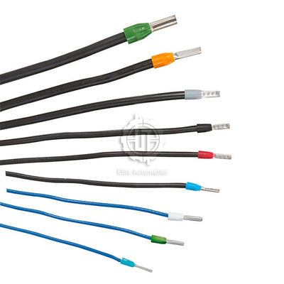 6 متر بر ثانیه ماشین برش سیم پیچ Ferrules عایق دو سر طول برش 3-5 متر