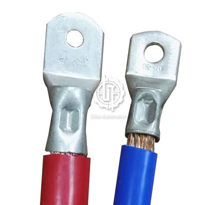 ماشین هیدرولیک کاملاً خودکار Rj45 چین دار ، ماشین برش و چین دار 1-300mm2