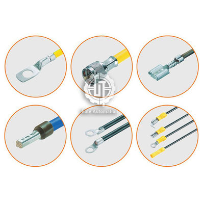 سیم پیچ پنوماتیک اتصال دهنده جمع و جور محدوده چین دار 0.25-6.0mm2
