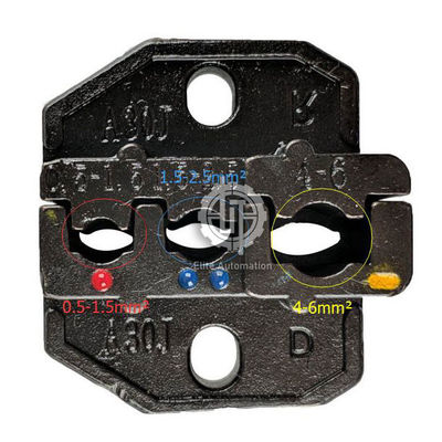 سیم پیچ پنوماتیک اتصال دهنده جمع و جور محدوده چین دار 0.25-6.0mm2