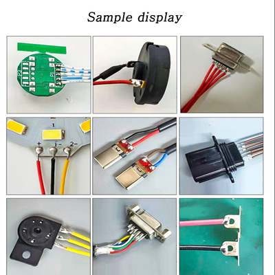 جوشکار نقطه ای نیمه اتوماتیک کنترل PLC برای برد PCB / دوشاخه خطوط هوایی DB9