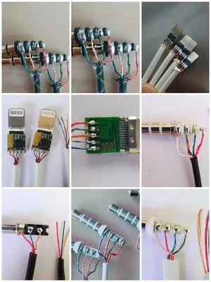 برش پوسته دستگاه لحیم کاری کابل داده USB و سایر جوشکاری سیم